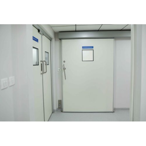 Anti-radiation steel clean door