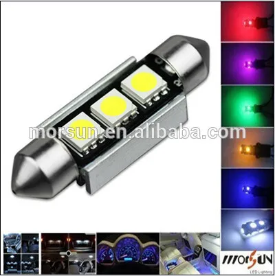 3 smd 5050 led lamp c5w 5050 led