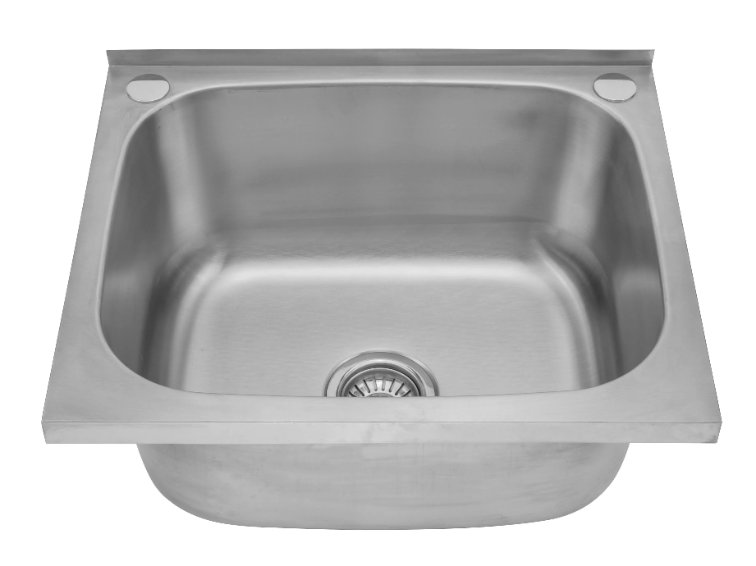 Washbasin Cocina Fregadero de lavado a mano con drenador