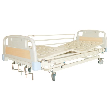 3 de manivelas Manual Medical Bed