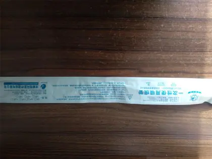 Medical sputum suction tube for single use