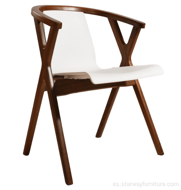 Diseño original de diseño de madera asiento de madera pp asiento