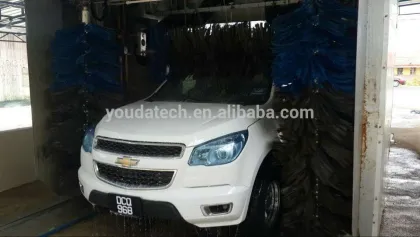 Five brushes automatic car wash