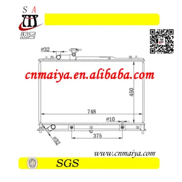 MAZDA cx7 grand touring 2.3l radiator