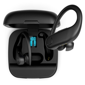 Digital LED Display Running Stereo Deep Bass Earphones