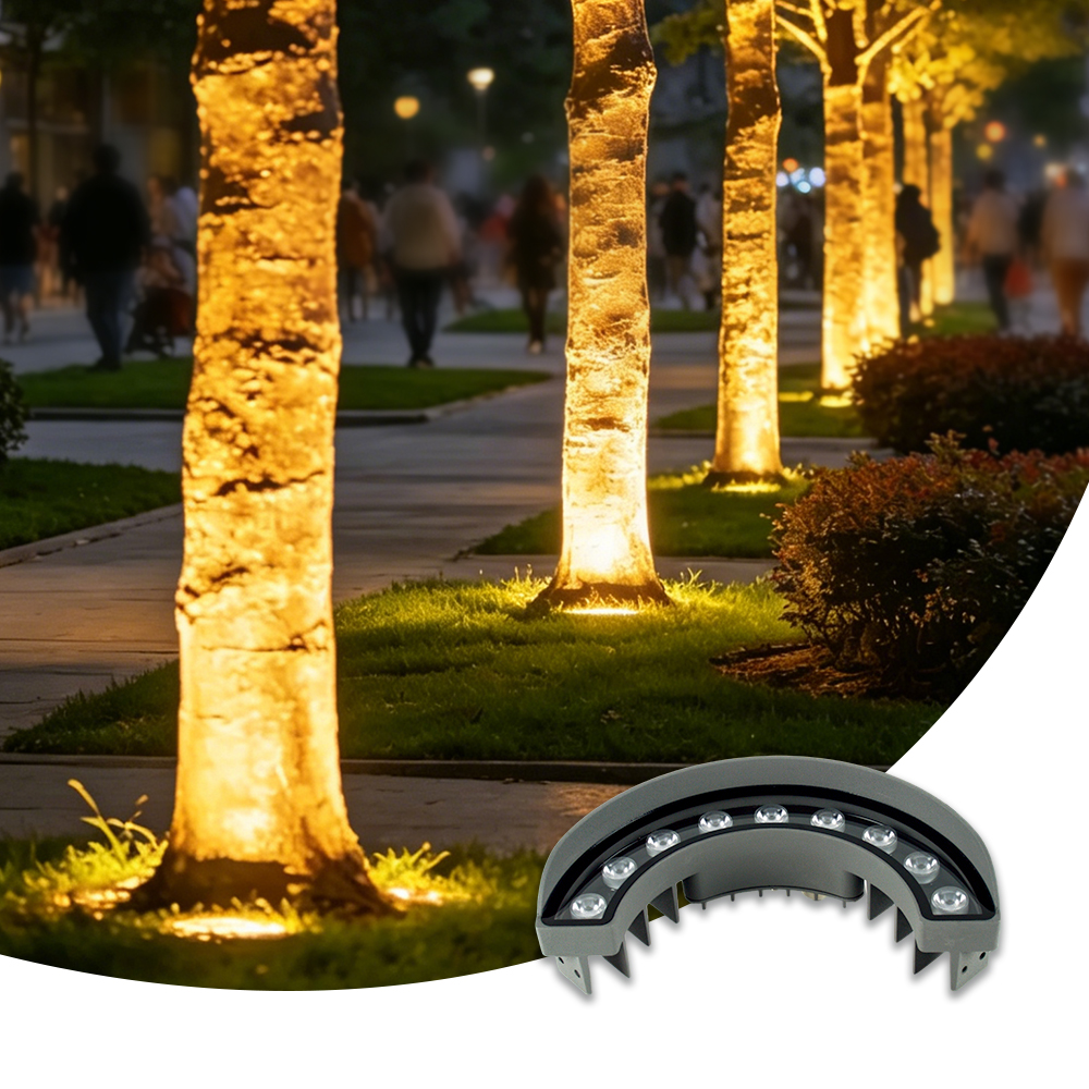 LED Tree Ring Flood Light