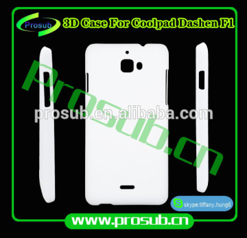 3d sublimation diy blank cell phone case cover skin for SFP-Coolpad Dashen F1
