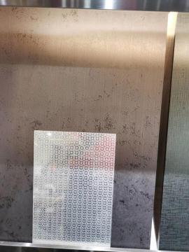 304 SS Etched color sheets