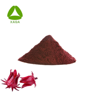 Organic Roselle Flower Extract Anthocyanin Powder 1-25%