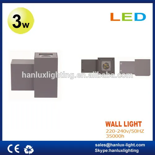 3W IP65 SMD LED Wall lighting