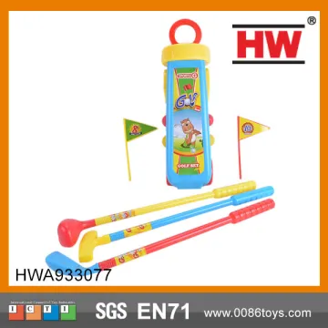Funny Children sport toy plastic baby golf set