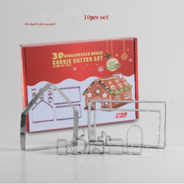 Christmas Stainless Steel Cookie Molds and Baking Gadgets