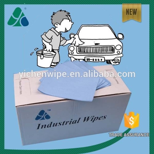 Wood Pulp & Polyester Fabric Automotive Polishing Wipes