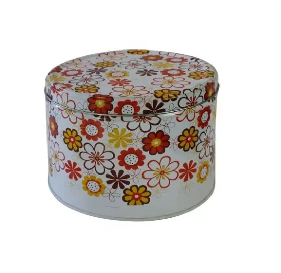 DADI Classic Round Tin Box for Coffee Tea