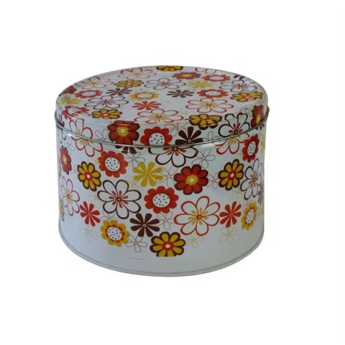 DADI Classic Round Tin Box for Coffee Tea