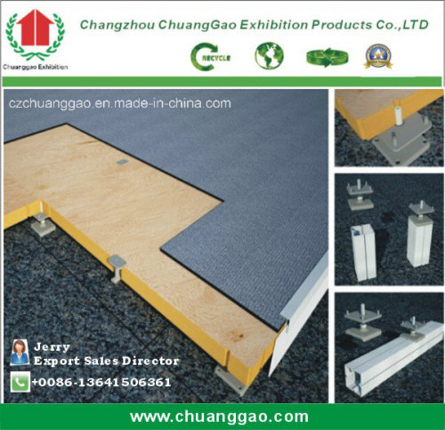 High Quality Wooden Floor System for Exhibition Booth