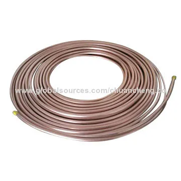 Copper Tubing in Pancake, Used in Refrigeration and Air Conditioning