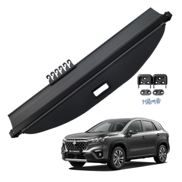 Auto Tail Box Accessories for Suzuki SX4 S-Cross: Retractable Portable Trunk Cargo Cover