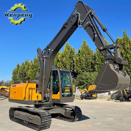Earthwork Excavator 15T Crawler Hydraulic Excavator