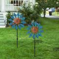 3 -Pack -Windspinner mit Metallpfahl