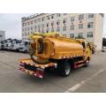 Good Condition 2022 Small Sewage Suction Tanker Truck