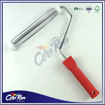 ColorRun zinc plated rod 6mm diameter 9 inch roller frame