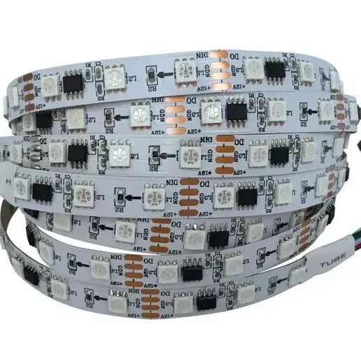 WS2811 WS2812B/WS2815 WS2818 RGB Addressable LED Strip Lights - Outdoor Waterproof