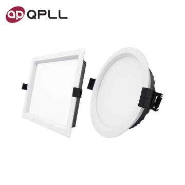 Downlight a LED quadrato a carico regolabile da 3CCT ultra sottile - da 10W a 30 W