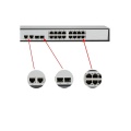 إدارة الويب 24 Port Ethernet Switch جهاز