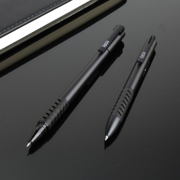 Bamboo Charcoal Gel Pen, Quick Dry Ink, 0.5mm, Black - Ideal for Students