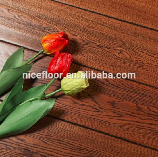 OAK Three layer engineered solid wood flooring