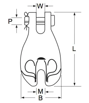 Australian Clevis Claw Hook