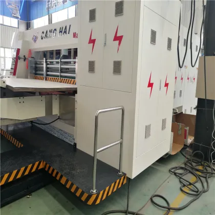 Canghai printing die cutting machine with stack
