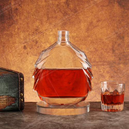 Esportatore di bottiglie di whisky in vetro di alta qualità di lusso