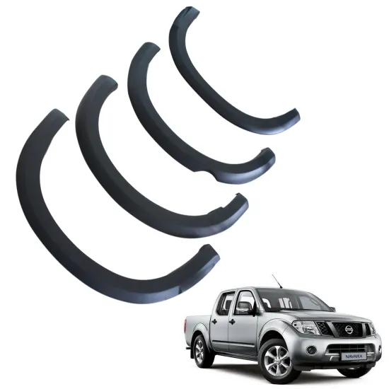 YCSUNZ Matte Black 4 DOORS ABS Fender Flare for Nissan Navara D40 2006-2009
