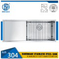 Farmhouse Sus304 Éviers de cuisine en acier inoxydable Double bol