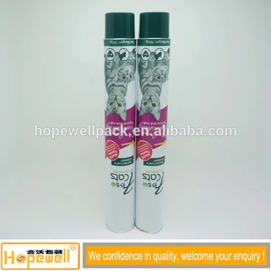 Guangzhou collapsible aluminum food grade tube packaging