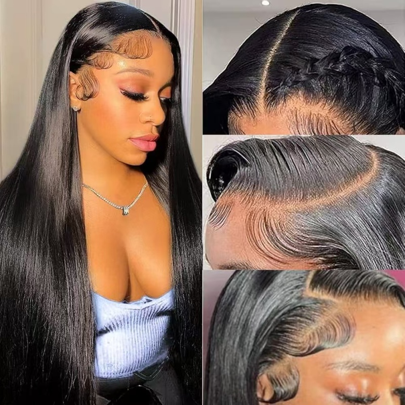 28 Inch 13×6 HD Lace Straight Wig 180% Density