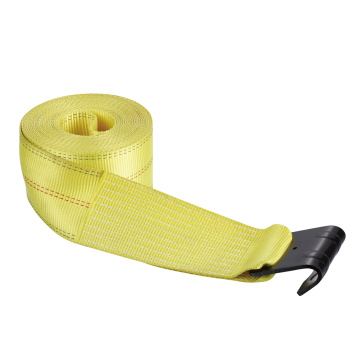 4" 30' Winch Strap with Flat Hook