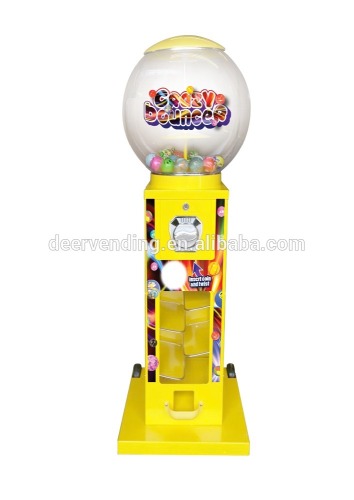 deer Running ball vending machine, spiral gumball vending machine