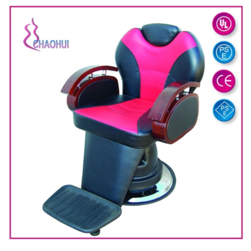 barber chair with wide footrest