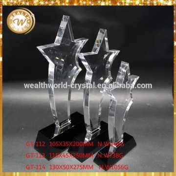 Design latest business crystal star award