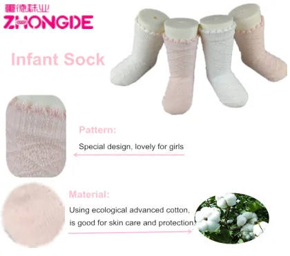 OEM design babies socks, infant sock for kids