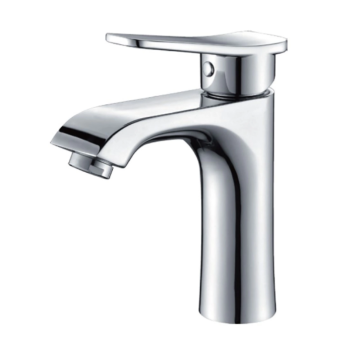 Rubinetto lavabo in ottone monoforo in bagno