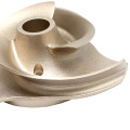 Special-shaped Impeller New Energy Auto Parts Brass Casting