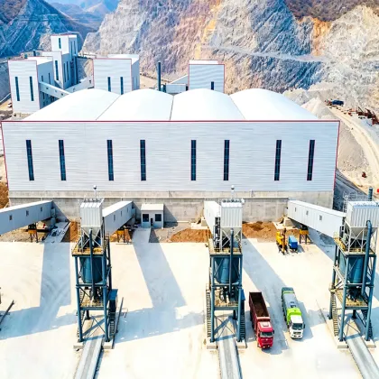 3MTPY Dolomite Crusher Vibrating Screen Line