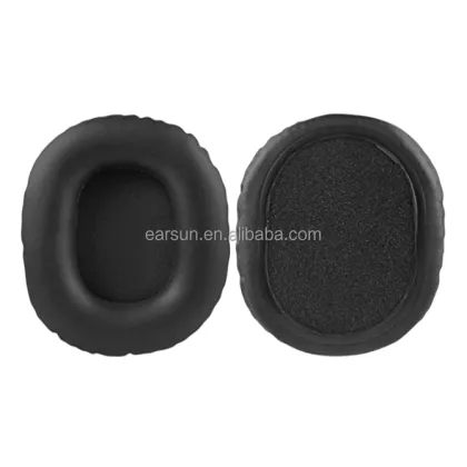 Protein Leather Replacement Ear Pads for Edifier Headphones - W800BT, K815, W808BT - Black