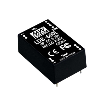 Mean Well LDB-600L DC DC Buck Boost 600mA LED Driver
