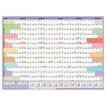 Family Planner Wall Calendar Organizer For Home