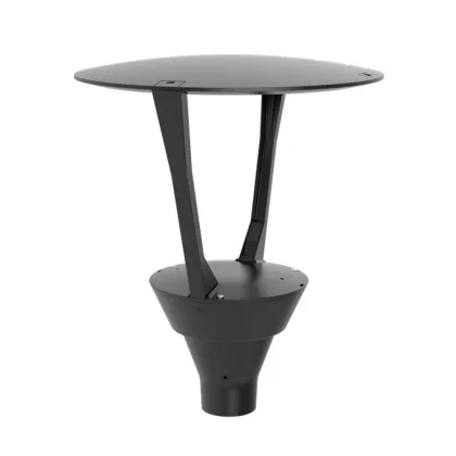 China Manufacturing Led Post Top Outdoor Pole Lamps Deck Lights